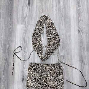 Chic Leopard Print Set
